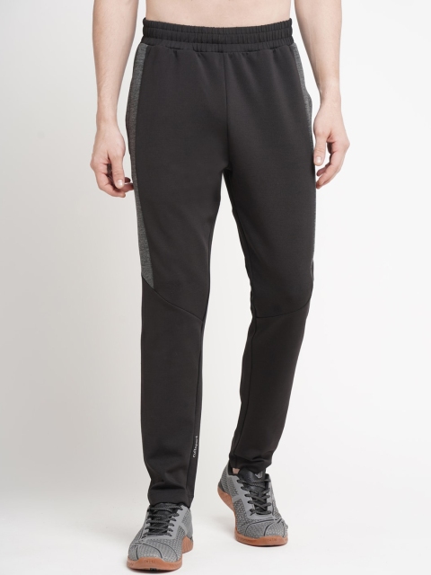 

Cultsport Men Black & Grey Solid Track Pants