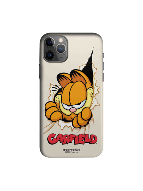 

macmerise White & Yellow Cartoon Character iPhone 11 Pro Back Case