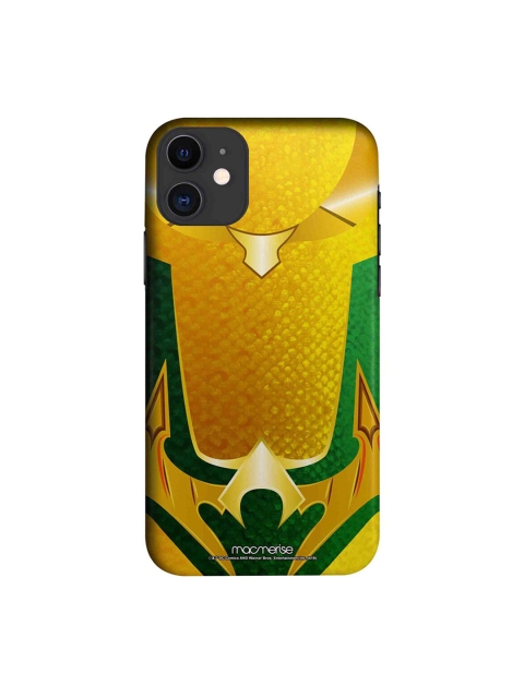

macmerise Yellow & Green DC Comics Suit Up Aquaman iPhone 11 Back Case