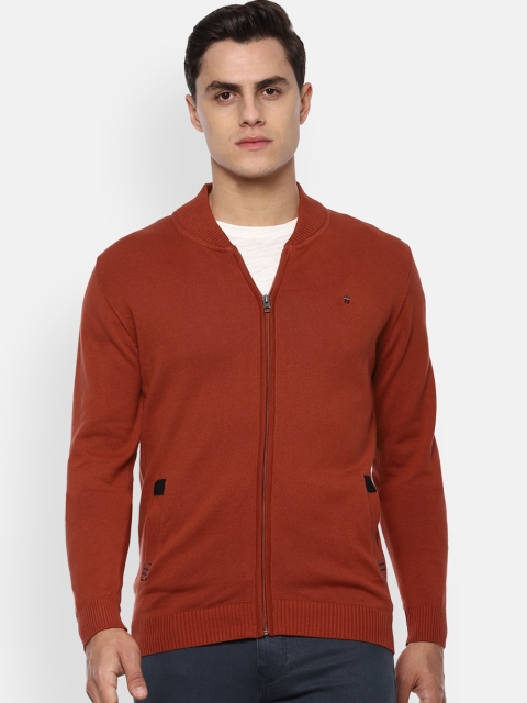 

Louis Philippe Jeans Men Red Sweatshirt