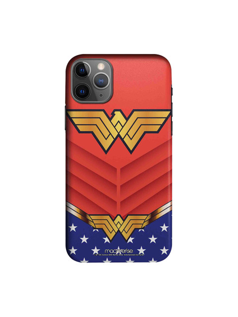

macmerise Orange & Blue Suit Up Wonder Woman IPhone 11 Pro Back Case