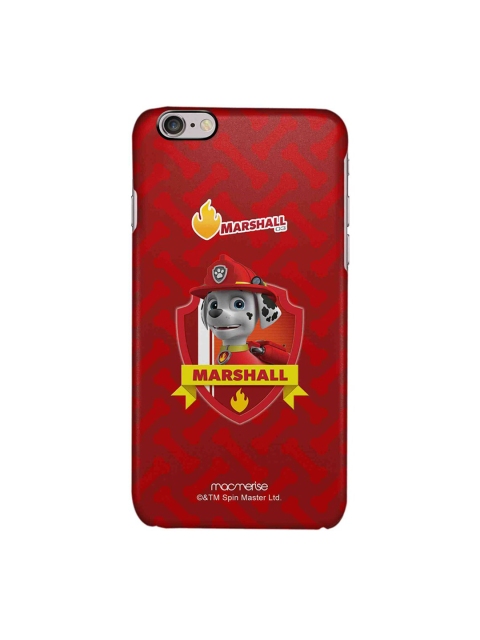 

macmerise Red & Yellow Marshall Paw Patrol iPhone 6S Back Case