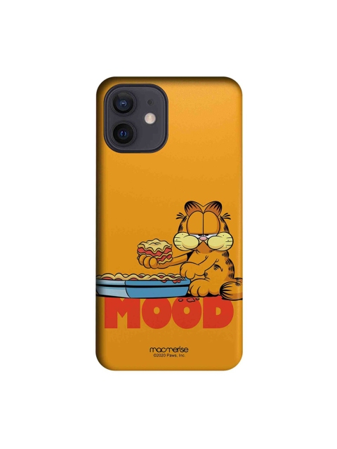 

macmerise Orange & Red Garfield Lasagna Mood iPhone 12 Back Case