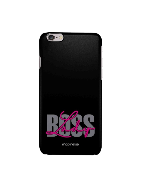 

macmerise Black & Pink Boss Lady Bold iPhone 6S Back Case