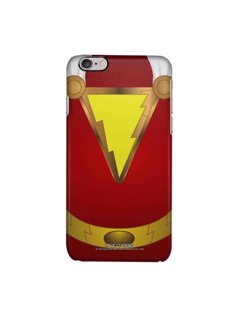 

macmerise Red & Yellow Suit up Shazam iPhone 6 DC Comics Printed Back Cover