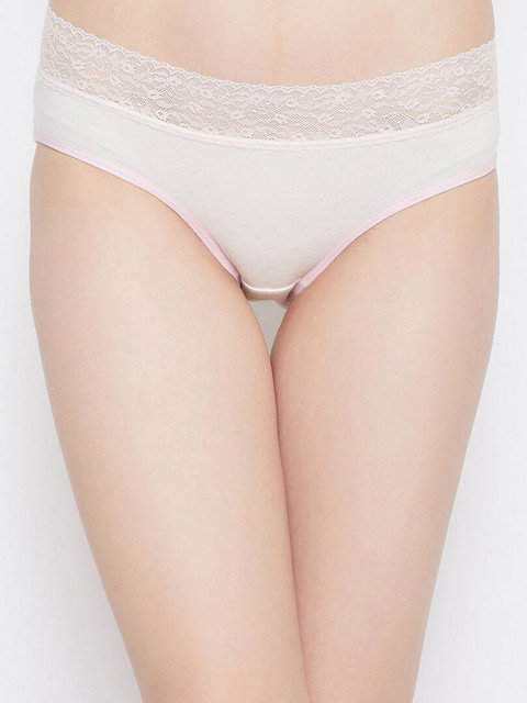 

Clovia Women White Solid Hipster Briefs PN3278U11