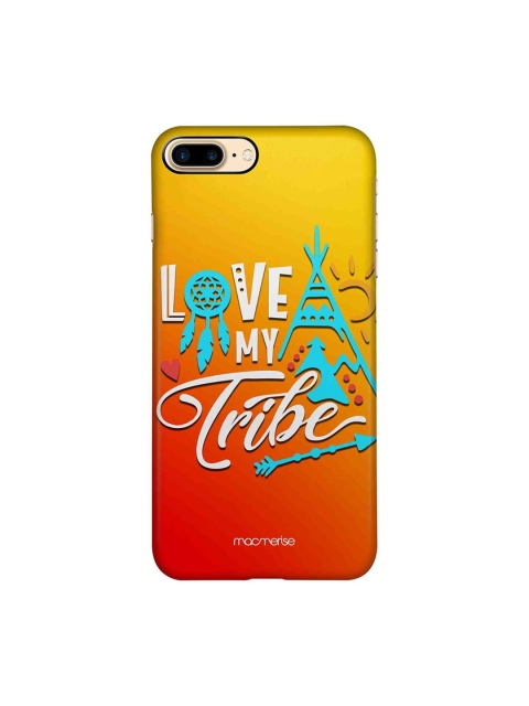

macmerise Red & Yellow Love My Tribe iPhone 8 Plus Macmerise Illustrations Printed Back Cover