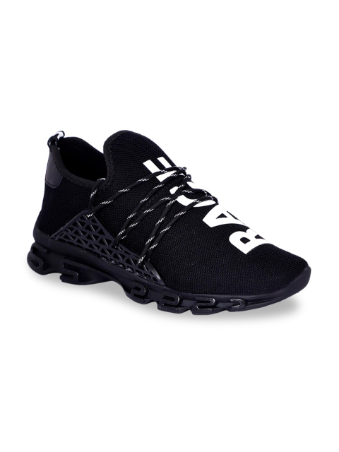 

AVAENS Men Black & White Running Sports Shoes