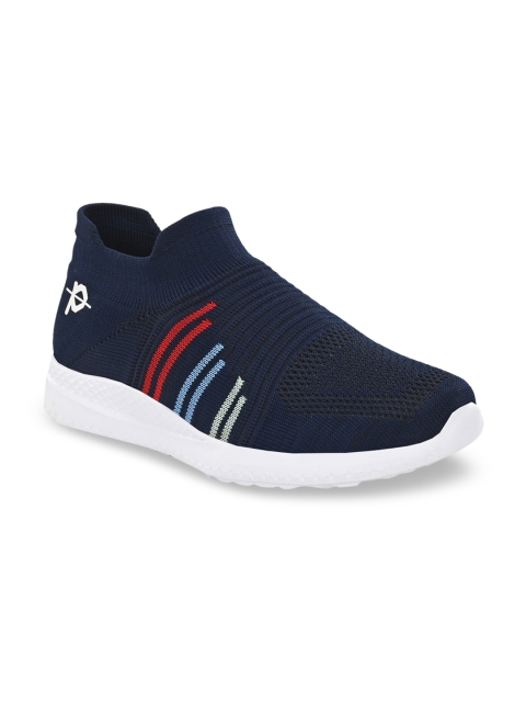 

Provogue Men Navy Blue Slip-On Sneakers