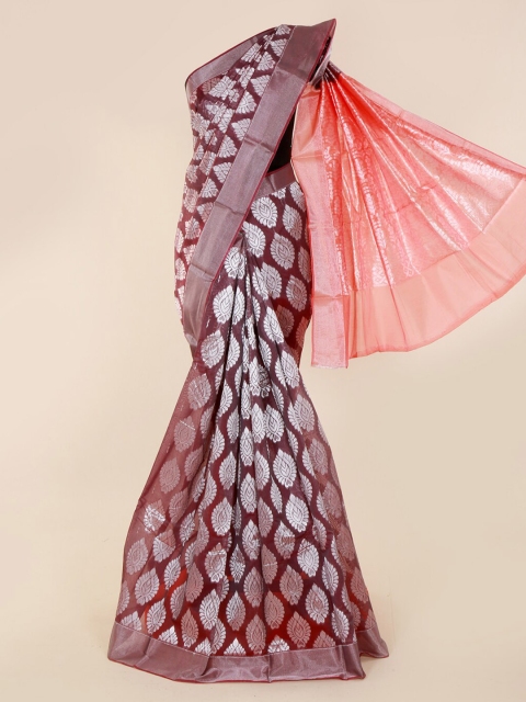 

Pothys Purple Woven Design Silk Cotton Saree