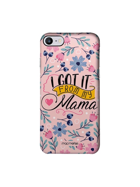 

macmerise Pink & Blue From My Mama iPhone 7 Back Cover