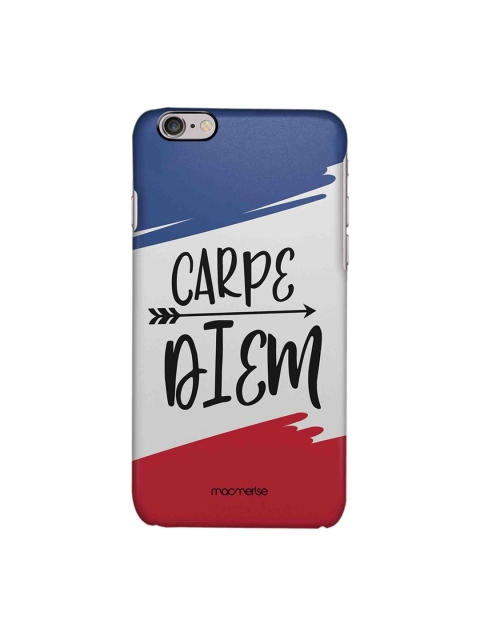 

macmerise Blue & White Carpe Diem iPhone 6 Back Case