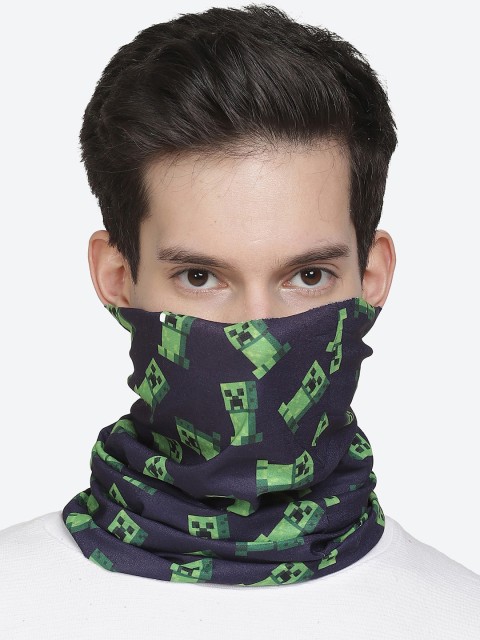 

Free Authority Men Multicoloured Minecraft Printed Scarf, Multi
