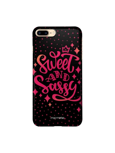 

macmerise Black & Pink Sweet And Sassy iPhone 7 Plus Back Case