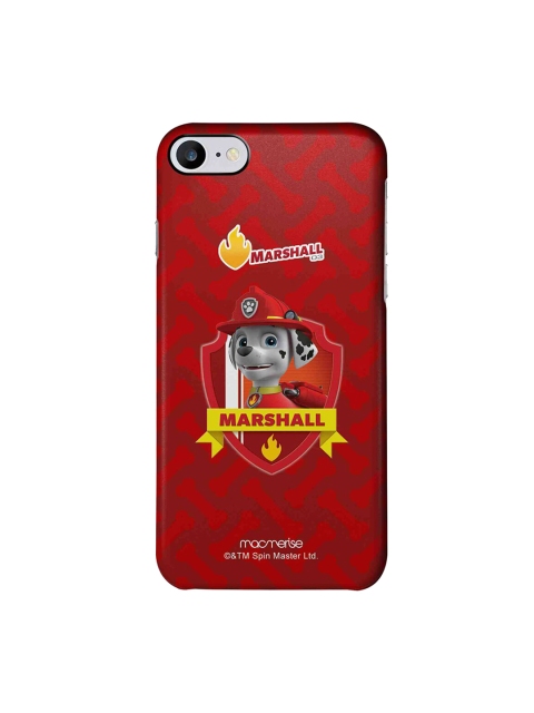 

macmerise Red & Yellow Marshall Paw Patrol iPhone 7 Paw Patrol Printed Back Cover