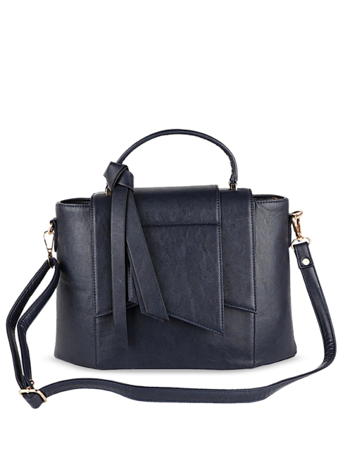 

Shoetopia Blue Solid Satchel
