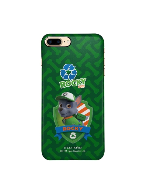 

macmerise Green & White Cartoon Characters Rocky Paw Patrol iPhone 8 Back Case