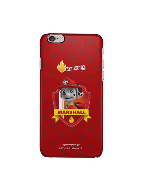

macmerise Red & Yellow Marshall Paw Patrol Printed iPhone 6 Back Case