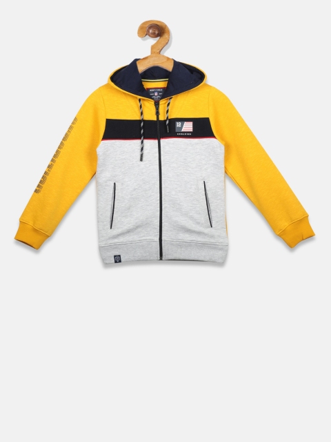 

Monte Carlo Boys Yellow & Grey Colourblocked Sweatshirt