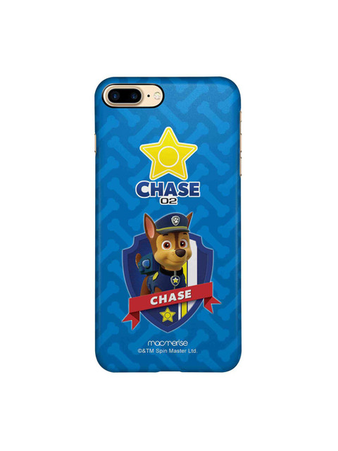 

macmerise Blue & Yellow Chase Paw Patrol Printed iPhone 8 Plus Back Case