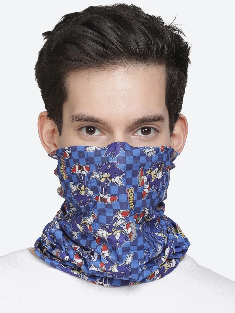 

Free Authority Unisex Blue & Red Printed Neck Gaiter
