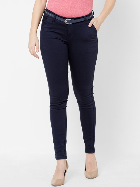 

Juliet Women Navy Blue Slim Fit Mid-Rise Clean Look Jeans