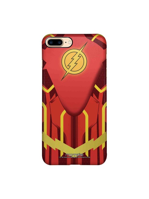 

macmerise Red & Yellow DC Comics Suit Up Flash iPhone 8 Plus Back Case