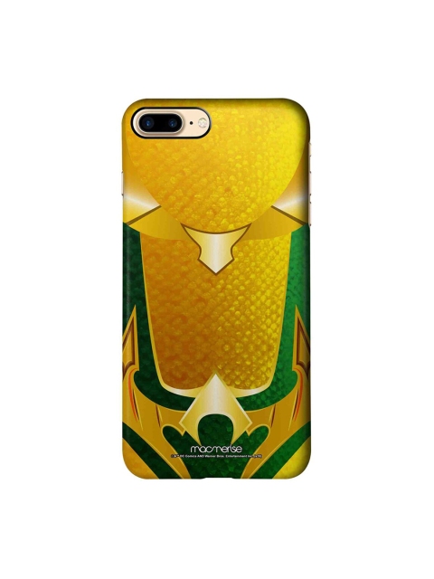 

macmerise Gold-Toned & Green Suit up Aquaman iPhone 7 Plus Back Cover