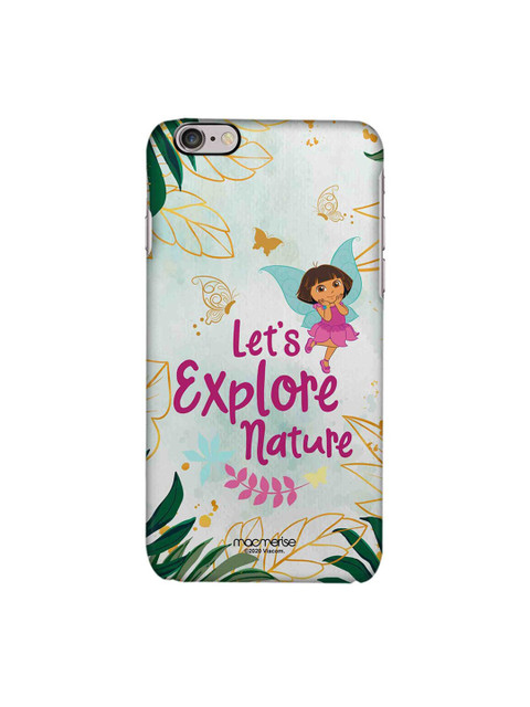 

macmerise Green & Pink Cartoon Characters Explore with Dora iPhone 6 Back Case