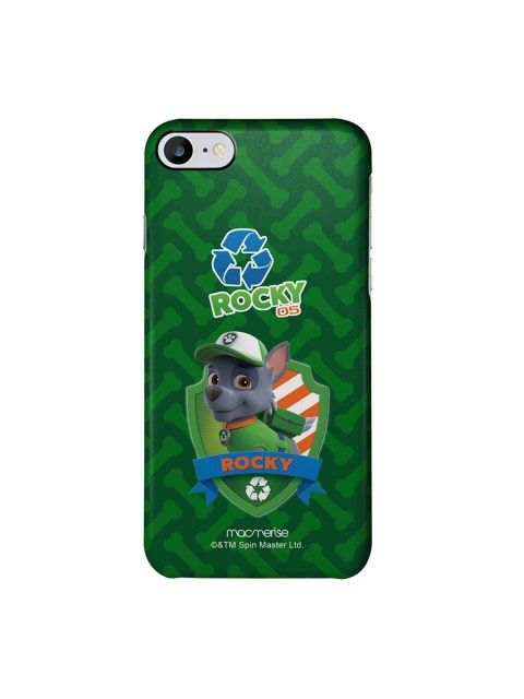 

macmerise Unisex Green Rocky Paw Patrol iPhone 7 Back Cover