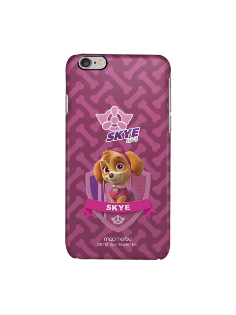 

macmerise Purple & Brown Skye Paw Patrol iPhone 6S Back Cover