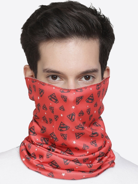 

Free Authority Unisex Red Superman Printed Neck Gaiter
