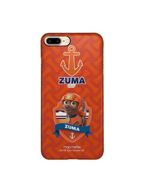

macmerise Orange & Blue Zuma Paw Patrol iPhone 8 Plus Mobile Back Cover