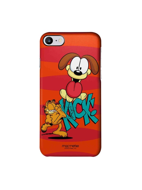 

macmerise Red Kick to Odie iPhone 7 Garfield Printed Back Cover