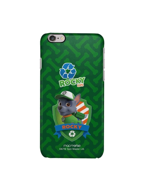 

macmerise Green & Blue Cartoon Characters Rocky Paw Patrol iPhone 6 Back Case