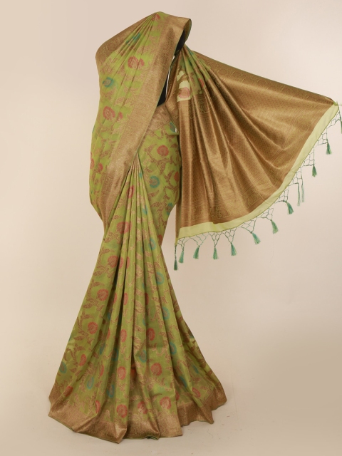 

Pothys Green Art Silk Woven Design Banarasi Saree