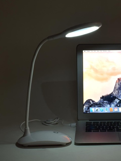 

Archies White LED Desk Table Lamp