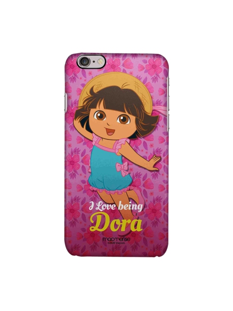 

macmerise Pink & Blue Lovely Dora iPhone 6 Mobile Back Cover