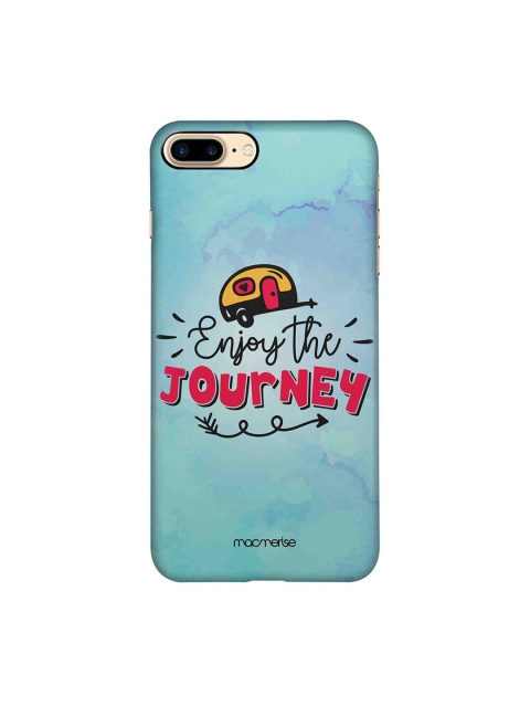 

macmerise Blue & Red Enjoy The Journey iPhone 8 Plus Back Case