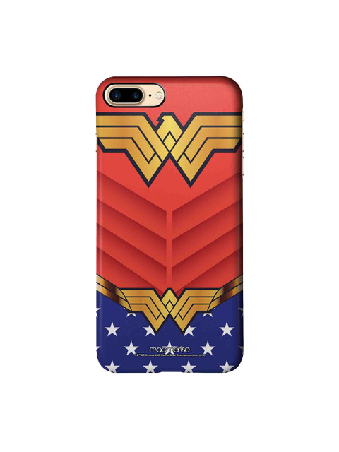 

macmerise Blue & Red Superhero Suit up Wonder Woman iPhone 7 Plus Back Case