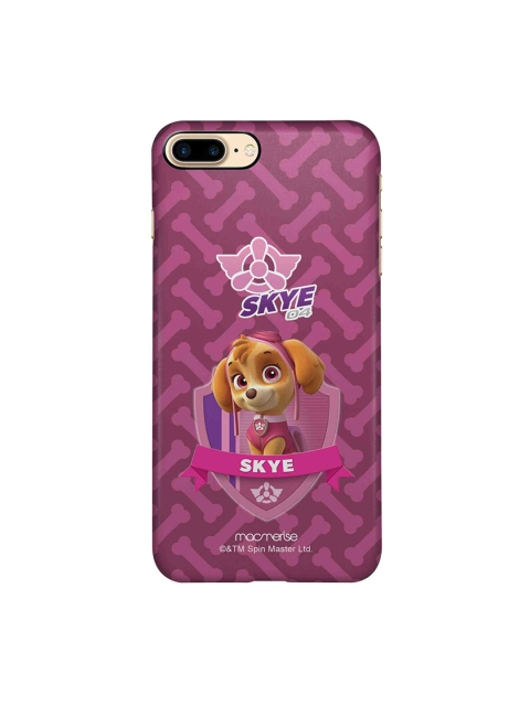

macmerise Purple & Brown Skye Paw Patrol iPhone 8 Plus Back Cover