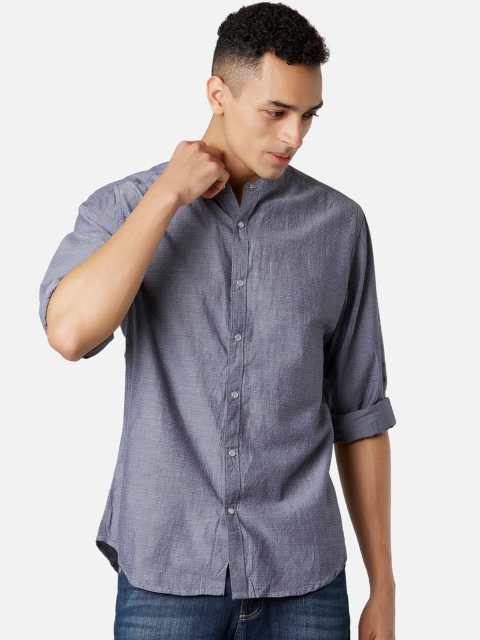 

MARCA Disati Men Grey Regular Fit Solid Casual Shirt