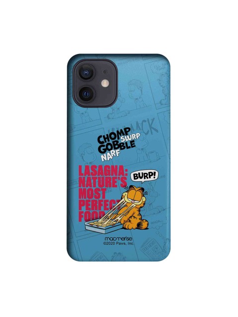 

macmerise Blue & Orange Cartoon Characters Perfect Food iPhone 12 Back Case