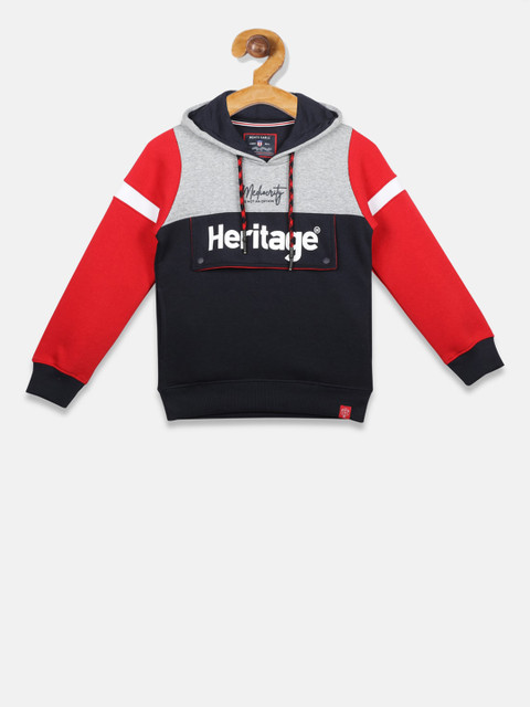 

Monte Carlo Boys Black & Grey Colourblocked Sweatshirt