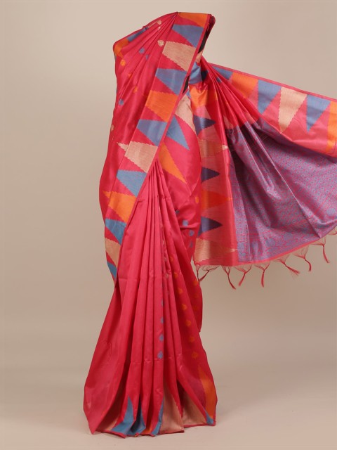 

Pothys Pink Woven Design Saree