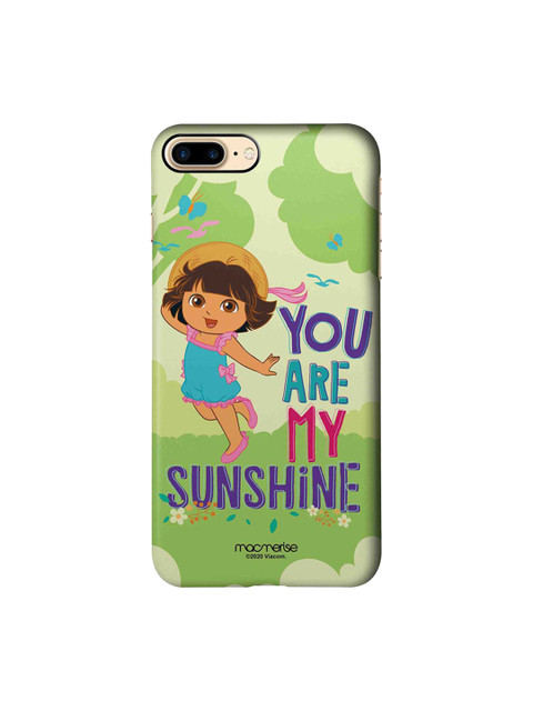 

macmerise Green & Blue Cartoon Characters My Sunshine Dora iPhone 7 Plus Back Case