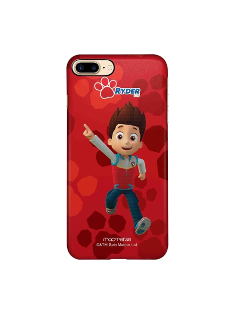 

macmerise Red & Brown Ryder Paw Patrol iPhone 8 Plus Back Cover