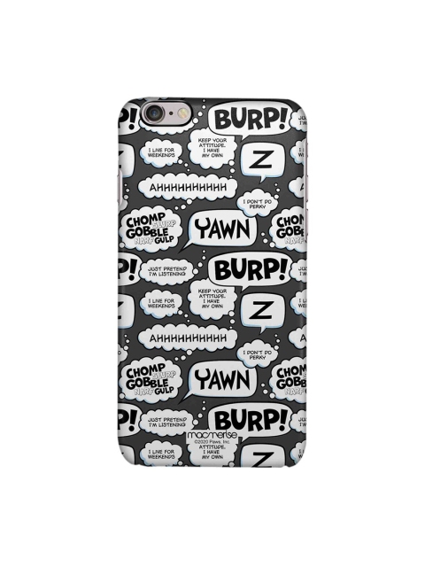 

macmerise Black & White Moods Of Garfield iPhone 6S Back Case