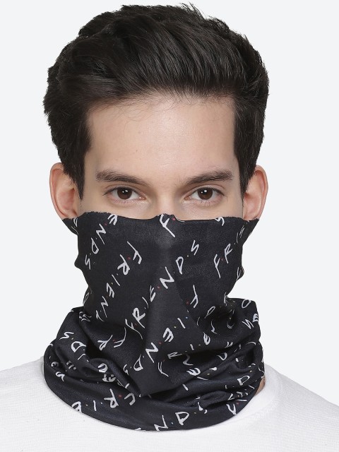 

Free Authority Men Black & White Friends Print Neck Gaiter