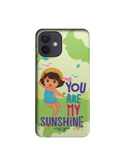 

macmerise Green & Blue Cartoon Characters My Sunshine Dora iPhone 12 Back Case